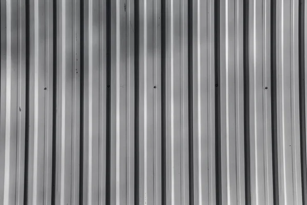 Гофрированная текстура из белого металла или оцинкованная сталь для ba — стоковое фото