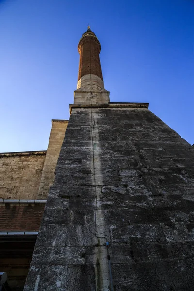 Istanbul/Turkey-04.03.2019:Exterior of Hagia Sophiya,Aya Sofiya — Stock Photo, Image