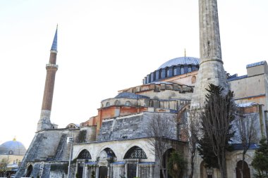 İstanbul/Türkiye-04.03.2019:Aya Sofiya'nın Dış Cephesi