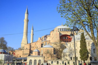 İstanbul/Türkiye-04.03.2019:Aya Sofiya'nın Dış Cephesi