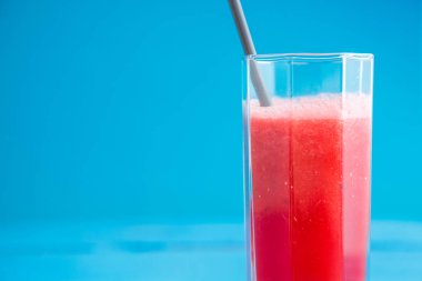 Smoothie 'ler, şeffaf bir GLA taze sıkılmış karpuz suyu