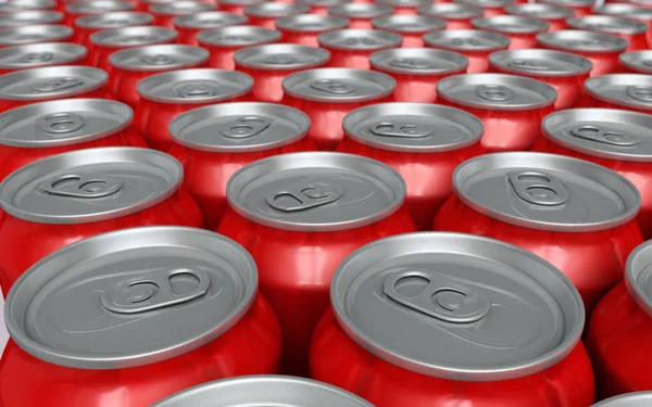 3D render iç kutu (alan derinliği)