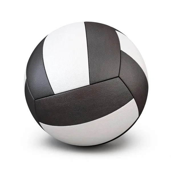 3d render voleybol (izole beyaz ve kırpma yolu)
