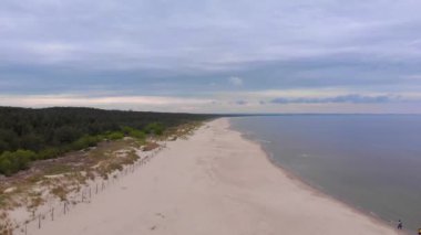 Plajda Oturan İnsanlar - Havadan