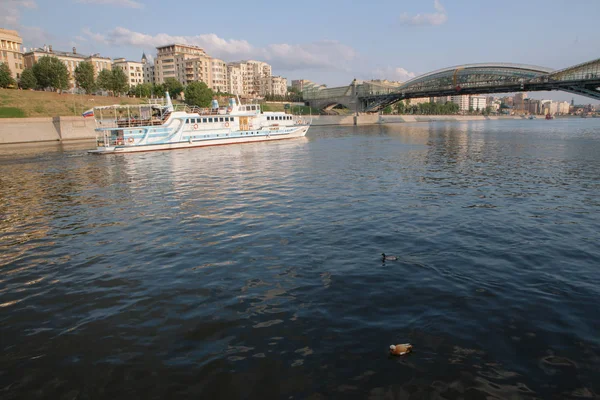 Moskva River, Moskva — Stock fotografie