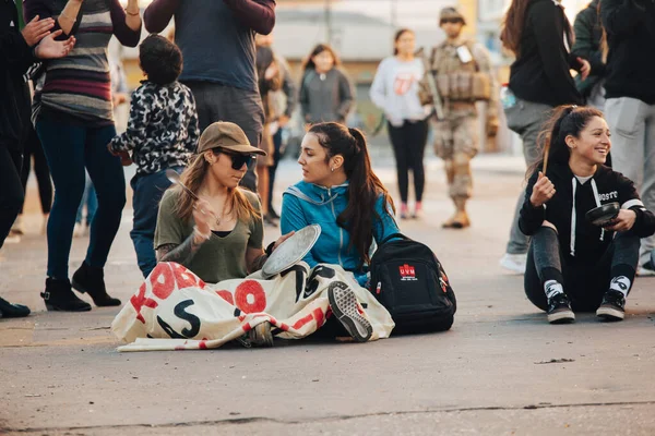 Διαδηλώσεις στη Χιλή — Φωτογραφία Αρχείου