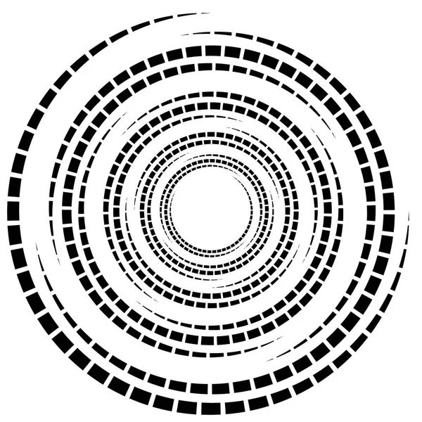 나선형 소용돌이 돌리기 — 스톡 벡터