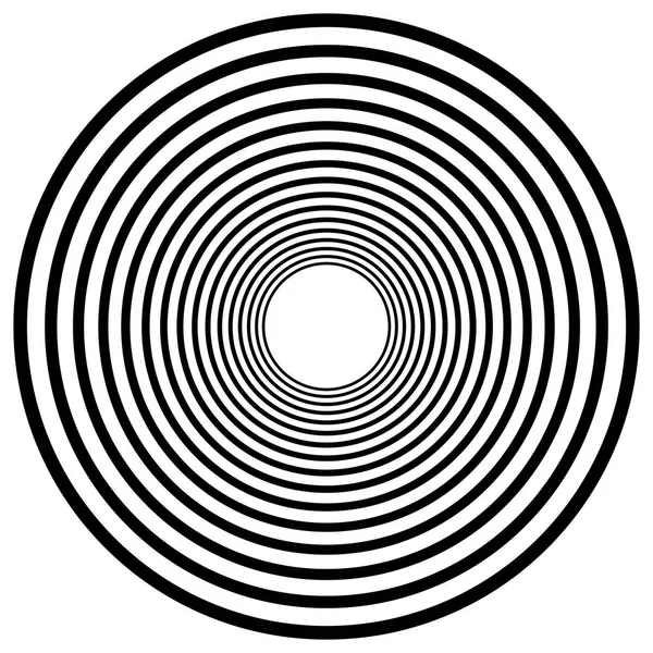 Espiral Remolino Giro Elemento Abstracto Sobre Blanco — Archivo Imágenes Vectoriales
