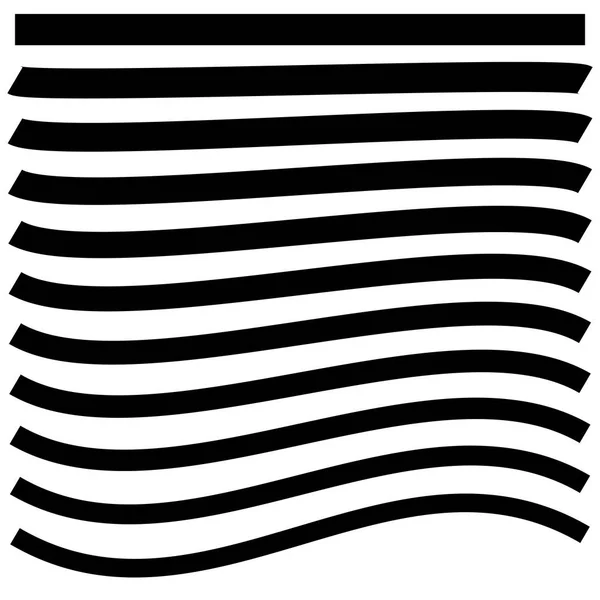Élément Abstrait Noir Blanc Sur Blanc — Image vectorielle