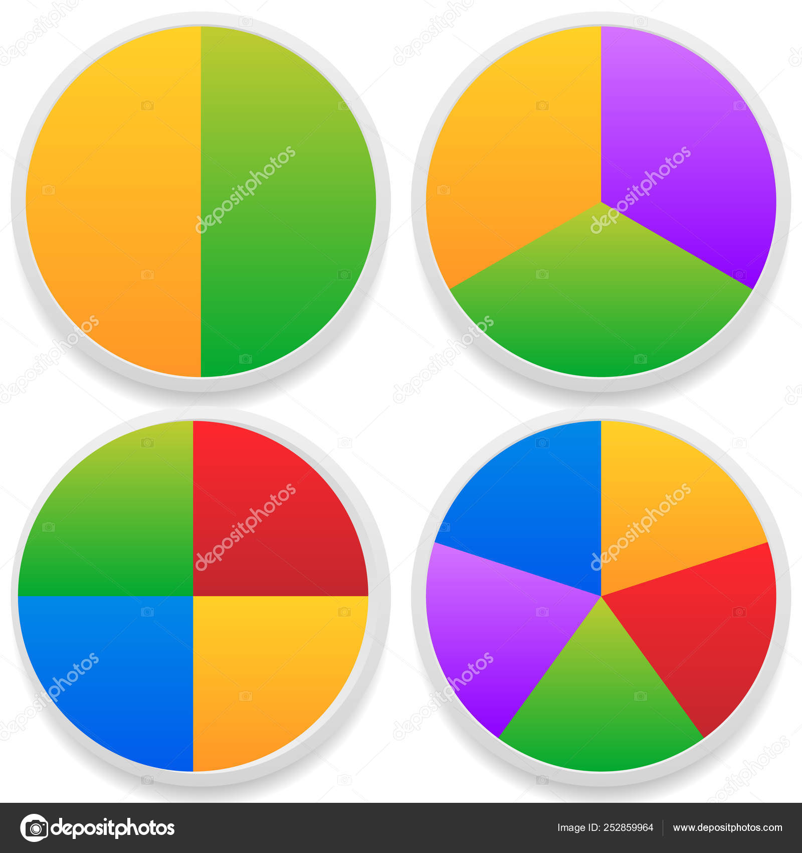 Pie Chart Vector