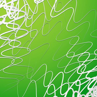 Dalgalı rasgele hatları üzerinden canlı zemin