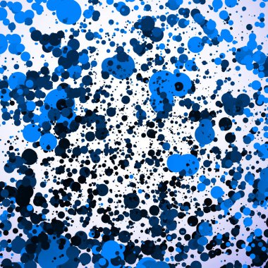 Dağınık, rastgele daireler vektör arka plan, doku soyut.