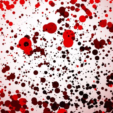 Dağınık, rastgele daireler vektör arka plan, doku soyut.