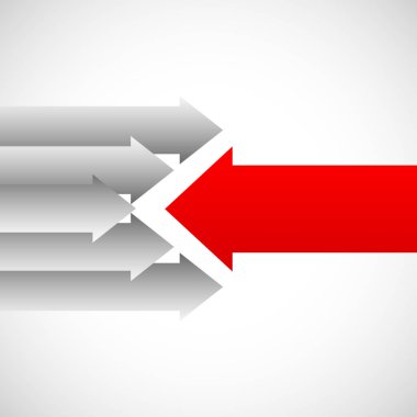 Birbirlerine karşı ters yönde oklar. Muhalefet, yeniden