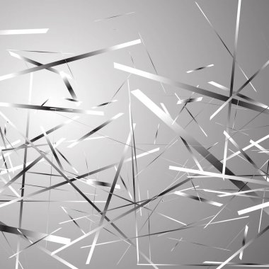 Sanatsal soyut vektör. Rasgele çakışan çizgiler, çizgiler, SCA