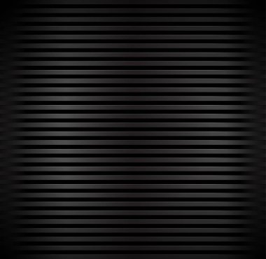 Çubuklar, oluklu siyah arka plan. Koyu astarlı doku, sanayi