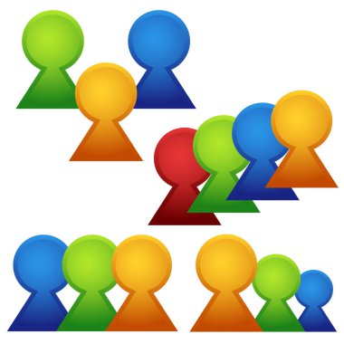 renkli resimler grupları