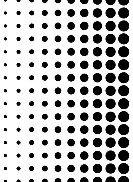 Dotted pattern. Vertically seamless. Dots, halftone background. — Stock Photo, Image