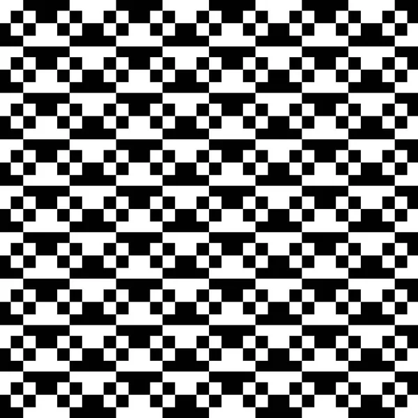 Checkered abstract pattern. Seamlessly repeatable. Vector illust — Stock Photo, Image