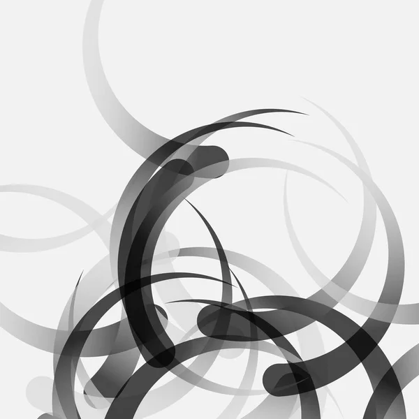Graustufen, monochrom abstrakter Vektor, künstlerisches Muster. editierbar — Stockfoto