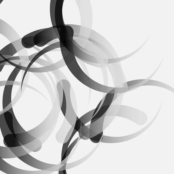 Graustufen, monochrom abstrakter Vektor, künstlerisches Muster. editierbar — Stockfoto