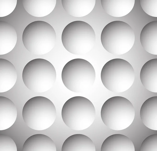 Grayscale circle pattern with seamlessly repeatable geometry. Ed — Stock Photo, Image