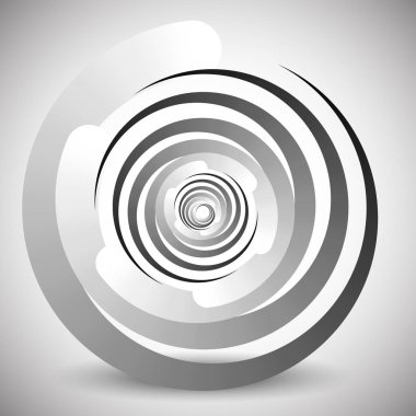 Öğe dönen soyut iplik.