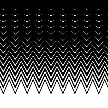 Keskin, sinirli, zig zag satırları soyut vektör arka plan.