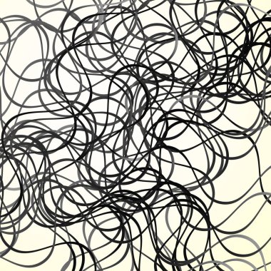 Rastgele dalgalı çizgiler. Sanatsal soyut arka plan