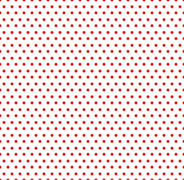 Beyaz ve kırmızı pop-art, polka sorunsuz arka plan nokta, Dikişsiz 