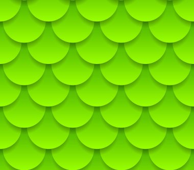 Çakışan daire şekiller tekrarlama deseni. Vektör grafikleri.