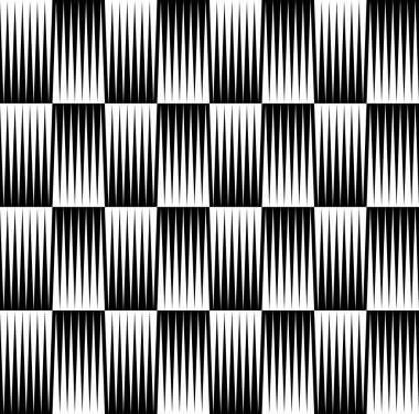 Siyah ve beyaz desen, sivri şekiller. Tekrarlanabilir geri