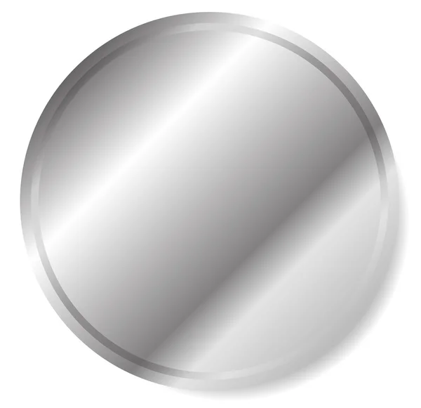 Metalen / metalen cirkel. 10 EPS-vectorafbeeldingen. — Stockfoto
