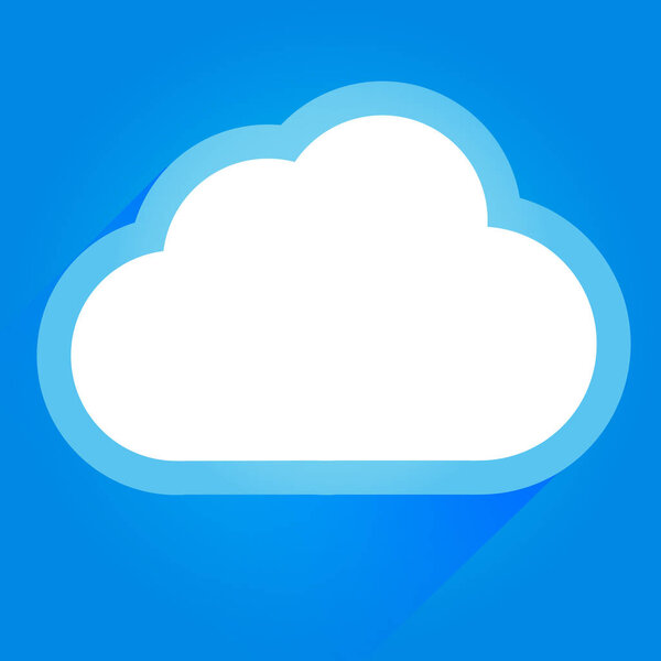 cloud computing concept icon