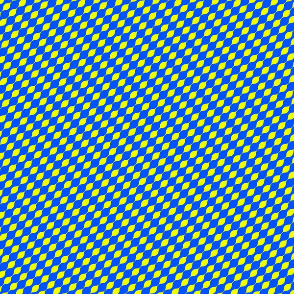 Duotone Diagonal kształty tło, wzór: gładki niebiesko-żółty — Zdjęcie stockowe