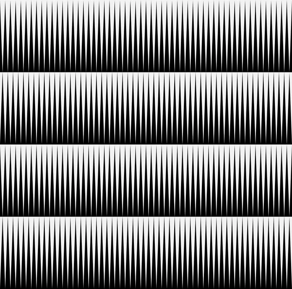 Black and white pattern of edgy, pointed shapes. Repeatable back — Stock Photo, Image