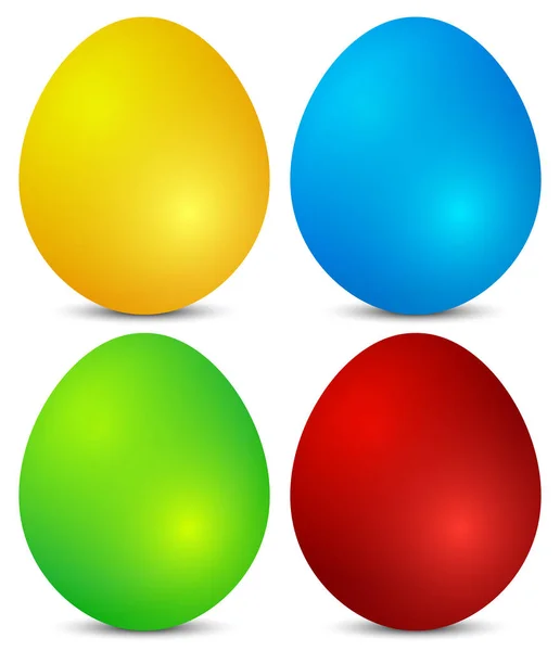 Colorful easter eggs — Stock Photo, Image