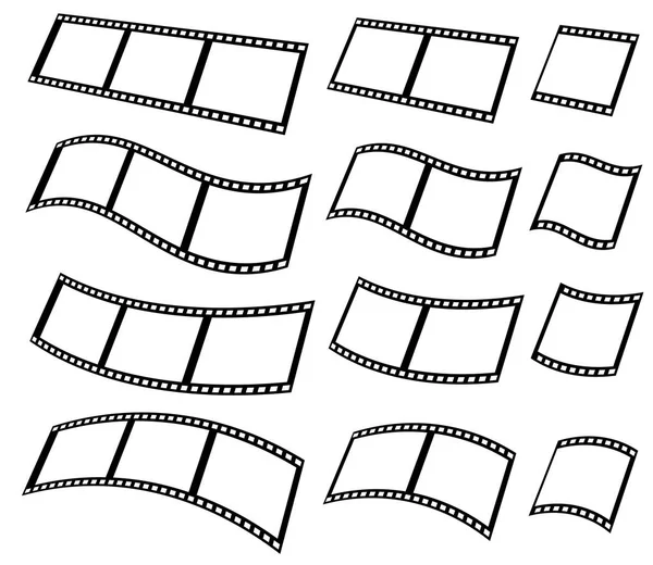 Filmstrip s per il concetto di fotografia (eps10 ) — Foto Stock