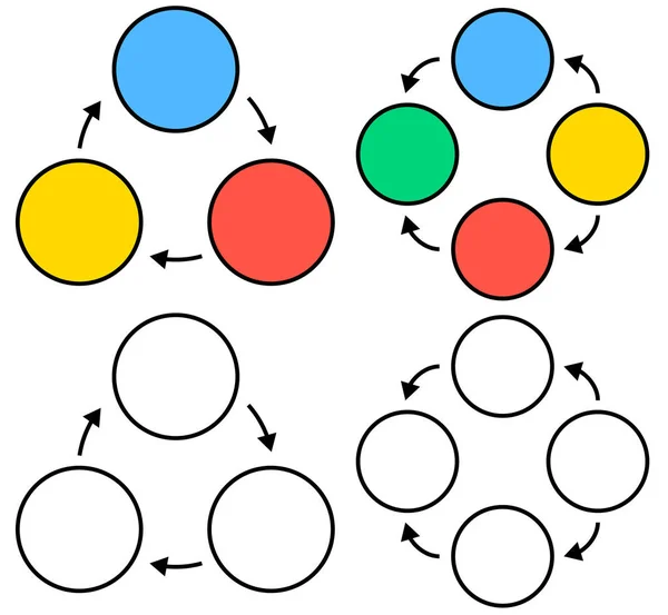 Bedrijfsdiagrammen Wit — Stockfoto