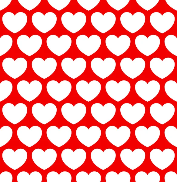 Επαναλαμβανόμενο μοτίβο καρδιάς, καρδιακό υπόβαθρο. Μετ ' EPS 10 διάνυσμα. — Φωτογραφία Αρχείου