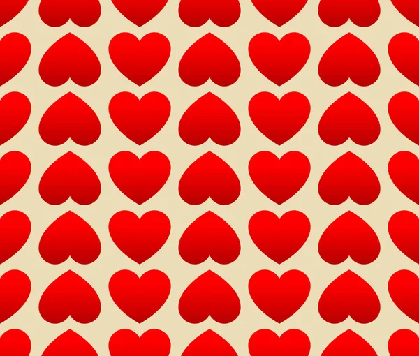 Patrón de corazón repetible, fondo del corazón, gráficos vectoriales . —  Fotos de Stock