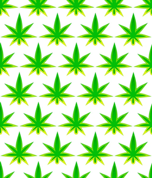 Leaf of cannabis. Tileable background — Stock Photo, Image