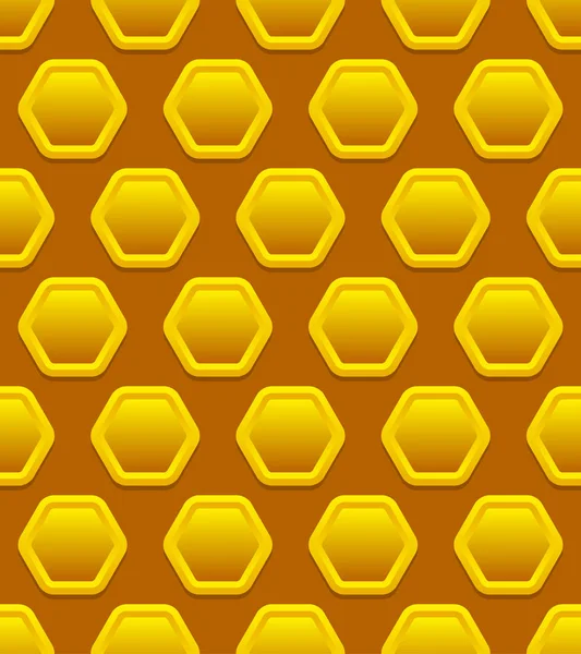 Patrón de panal de abeja (repetible ) — Foto de Stock