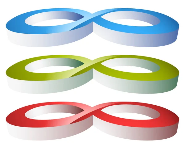 Infinity symbool. Eeverlasting, oneindig of cyclus, continuïteit — Stockfoto