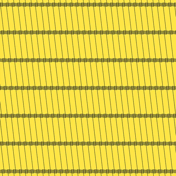 Fundo preto / amarelo com linhas entrelaçadas, patte abstrato — Fotografia de Stock