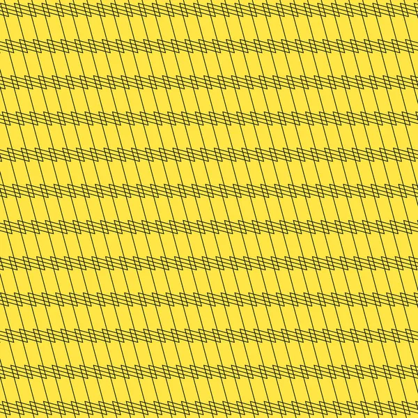 Black / yellow background with interlacing lines, abstract patte — Stock Photo, Image