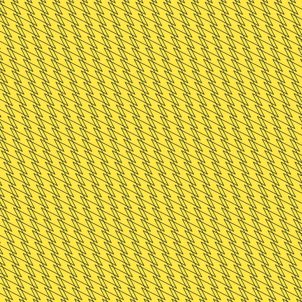 Zwart/geel achtergrond met interlacing lijnen, abstracte Patt — Stockfoto
