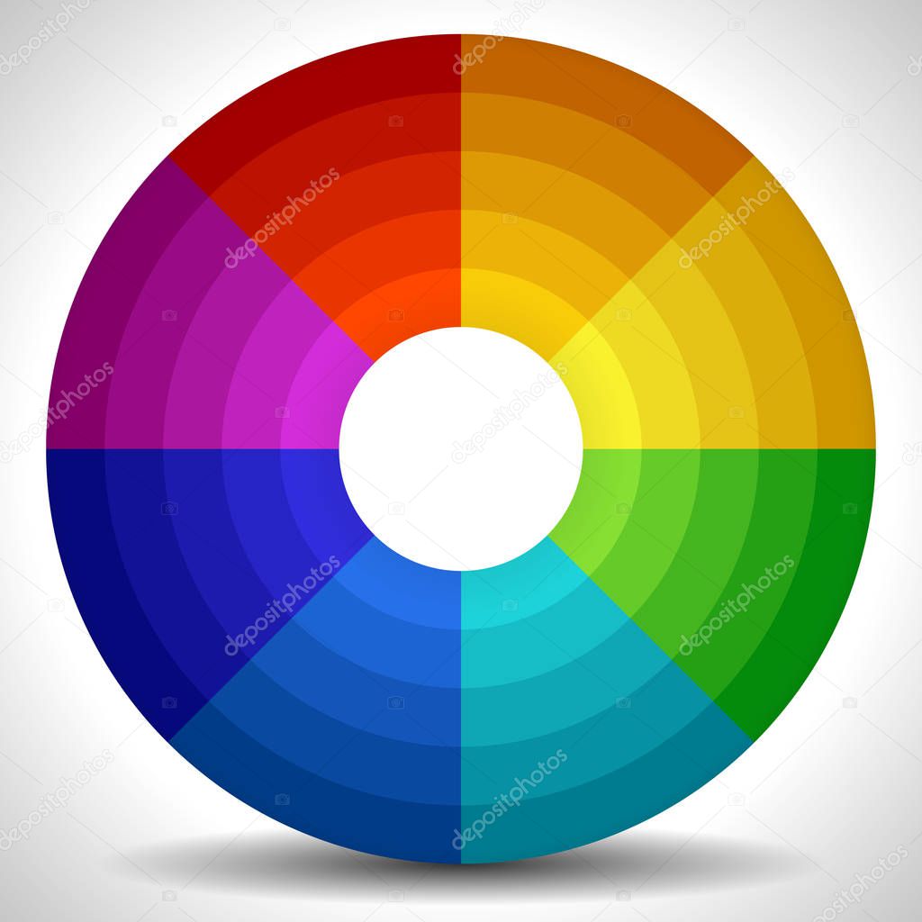 Circular Color Wheel / Color Palette
