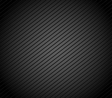 Paralel, eğimli çizgiler ile karbon fiber arka plan. Karanlık, bla