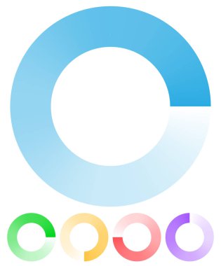 Yuvarlak Preloader, tampon şekli, dairesel ilerleme göstergesi